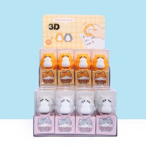 3D Kawai Cat Eraser