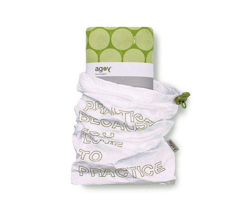 Gecko Touch Yoga håndklæde - Matcha Green