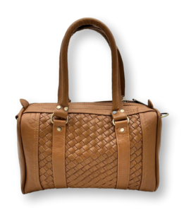 Rex bag beige - handmade leather bag