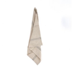 Het Lint Biscuit Servet - Natuurlijk Zwart - 45x45