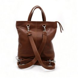 Tote Backpack Cognac