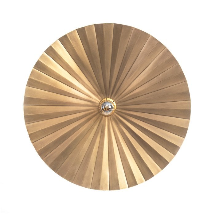De tsijn ter wandlamp - messing - m