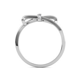 Bague Arco Luminoso - Argenté et Cristal