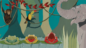 Tapete alles im Chor