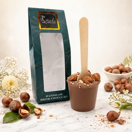 Bâtonnet de chocolat chaud Ritonka | Chocolat au lait | Noisettes