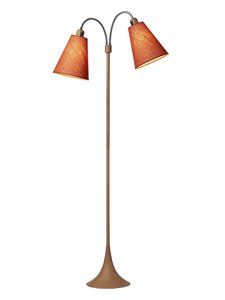 VLOERLAMP VOETGANGER HOUT LOOK 300275 + 2 X 172266