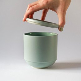 Grote mok Mox Mathilde - saliegroen - 500ml - zonder deksel