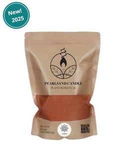 Pearlsand Duftkerze 400g Bernstein