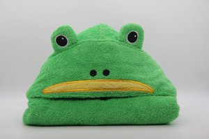 Biologische badponcho kikker