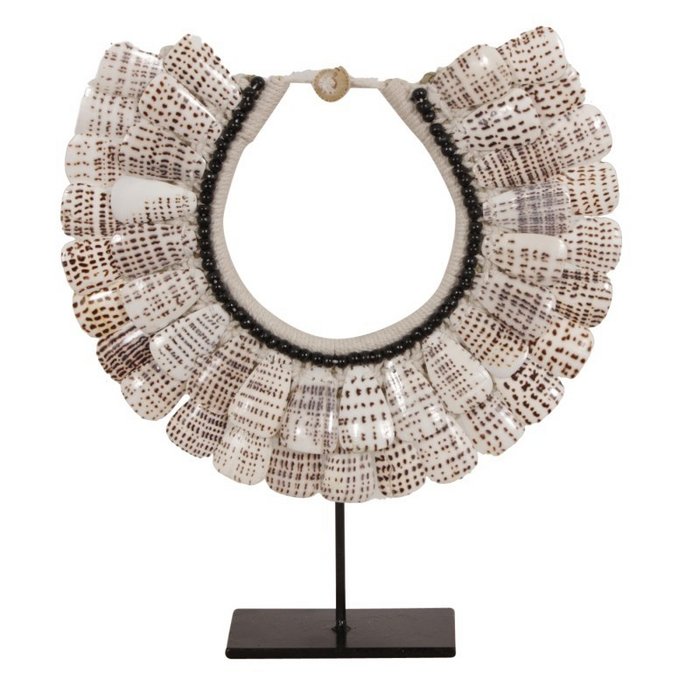 Schelpenketting op standaard 45cm