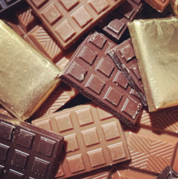 Creëer uw gepersonaliseerde chocoladeboodschap en/of logo