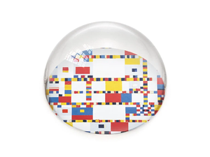 Glass Dome, Mondrian, Victory Boogie Woogie