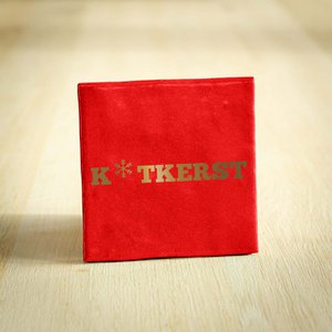 Tegeltje Kerst - Rood  - K*tkerst