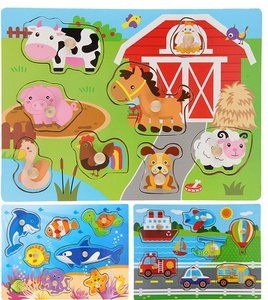 John Toy Button puzzle 30x22cm