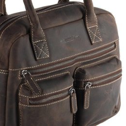 Ladies Bag Buffalo Leather In 3 Colors With A Shoulder Strap And Handles – Medium Size