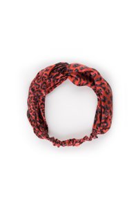 Seidenstirnband mit Leopardenmuster