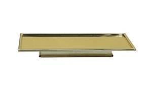 Rechthoekig dienblad, goud