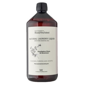 Natural Laundry Liquid- Eucalyptus Dives & Geranium 1000ml