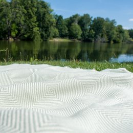Ręcznik Hammam bawełna organiczna Kestane pistacja