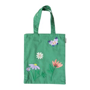 Tragetasche Butterfly Large Grün