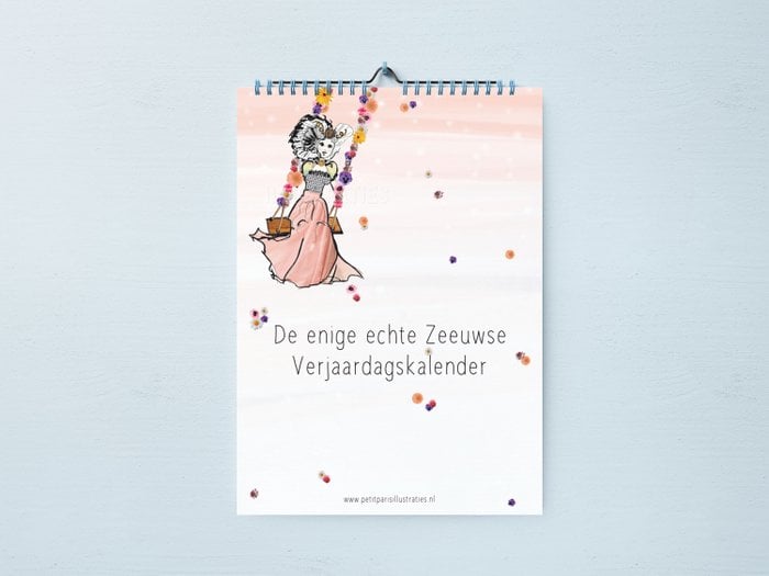 Verjaardagskalender Zeeuws meisje