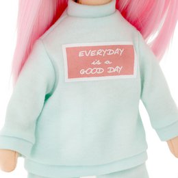 Soft toy, Sweet Sisters - Billie in a Mint Tracksuit + bonus accessories set (35cm)