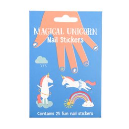 Adesivi per unghie per bambini - Unicorno magico
