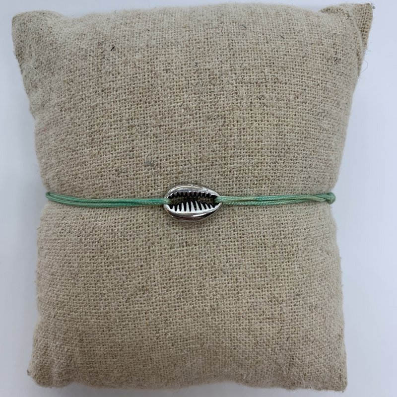Lille Silver Shell armbånd
