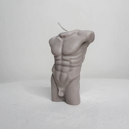 Amari men torso candle