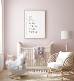 Oh baby è un poster del mondo selvaggio, poster della scuola materna neutro, poster della stanza delle ragazze, poster del safari, poster della stanza dei ragazzi, poster per bambini, poster della giungla, arredamento della giungla