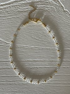 Anklet Sparkle Facet White