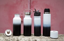 Isoleret dobbeltvægget varm kold flaske 500 ml
