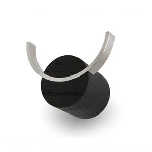 Wandhaak DEER, zwart, staal