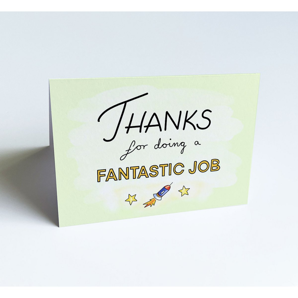 Thank You Greeting card - Thanks for doing a fantastic job Online