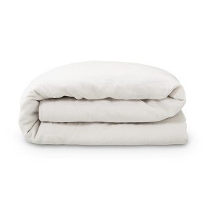 Dekbedovertrek 100% Linnen pure white 240x220/260cm