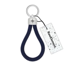 RAW ELEMENT Compass Nøglering - Nautical Rope Klatrereb - Inspireret af naturen, til mænd og kvinder | Original & håndlavet