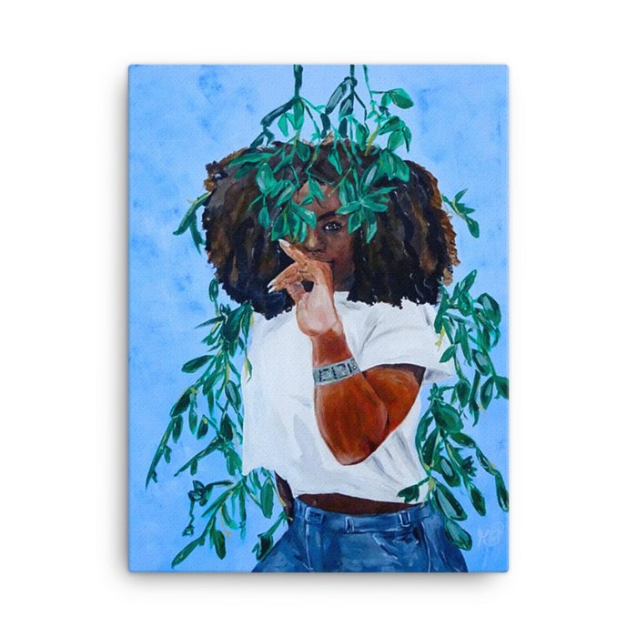 "Ava's Curiosity" Canvas