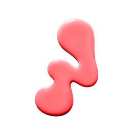 Madam Schick hybrid nail polish in color #23A034, a vibrant coral-pink shade in a 15 ml bottle.