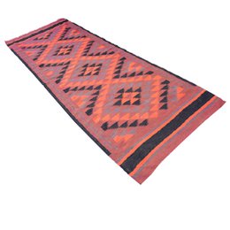 Tapis Kilim Tapisserie Vintage en Laine