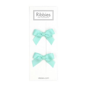 Lauren Bow Aqua Pair