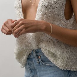 Bracciale "HORIZON" Placcato Oro