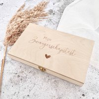 Mijn zwangerschapstest - houten kistje