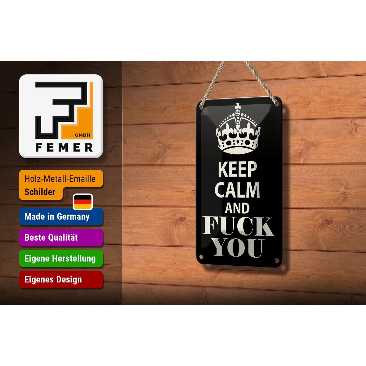 Targa In Metallo Vintage 'Keep Calm And Tattoo On' – 30x20 Cm, Perfetta Per Arredare Con Stile!