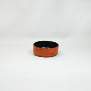 Stapelbare Gusseiserne Schale orange