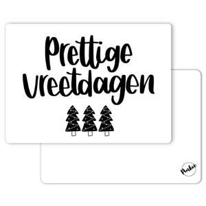 Kaart Prettige vreetdagen