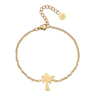 Find Me Under The Palms Anklet Gold