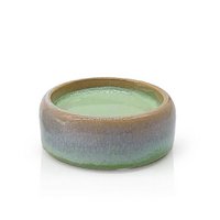Kerzenteller klein, 8x3cm, türkis