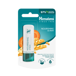  White tube nourishing lip balm with turmeric, natural moisturizing, teal packaging, 4.5g