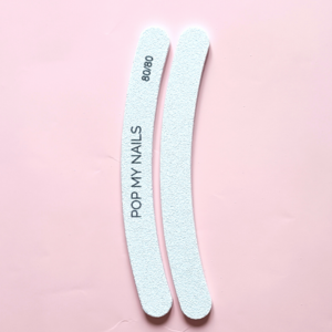Banana white nail file 80/80
