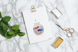postkort "Hej"